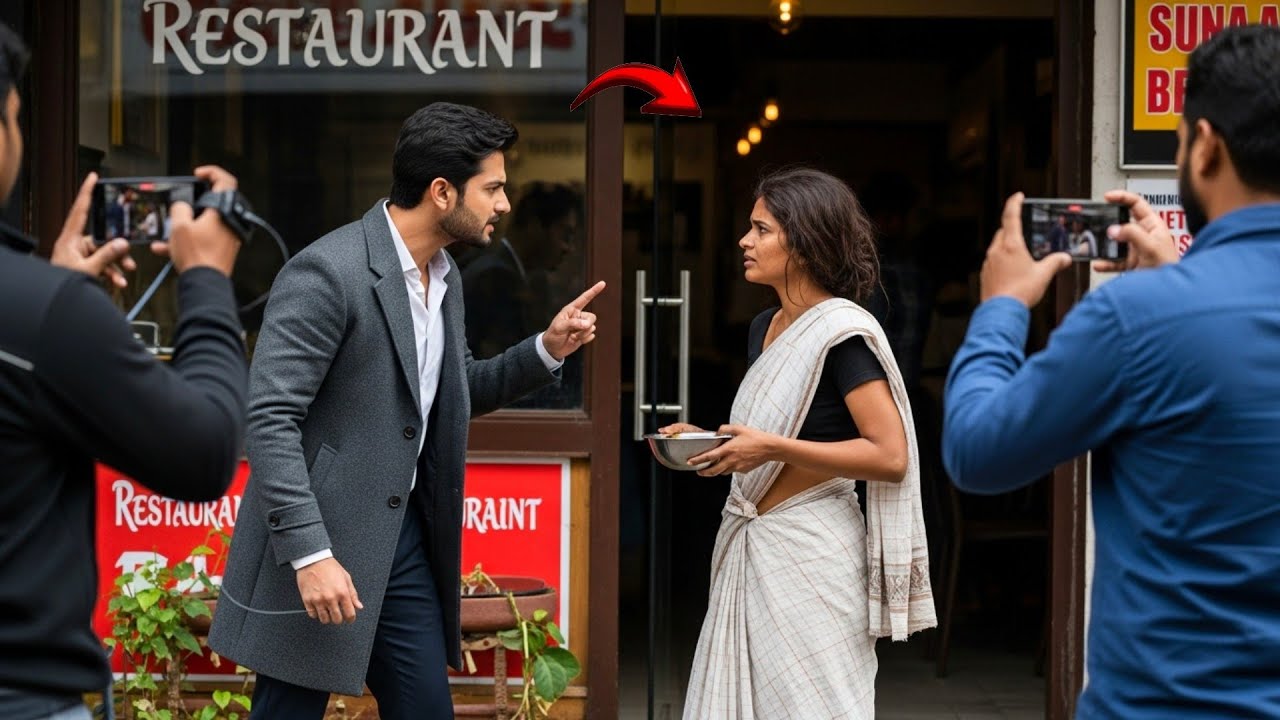 रेस्टोरेंट के बाहर अरबपति ने Bikhari का अपमान किया – अगले दिन घुटनों पर माफी माँगा वजह चौंकाने वाली 