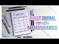 ORGANIZATE PARA LA ESCUELA / Bullet journal agenda para estudiantes - DanielaGmr ♥