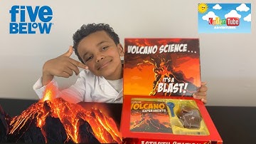 Volcano Science Experiment | Five Below!| Fun & Easy!