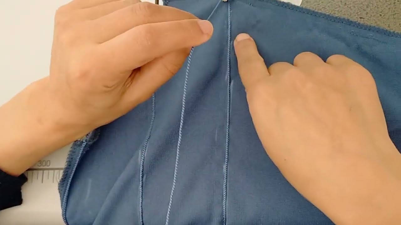 طريقة خياطة الطرسان الرقيق والمفتل بكل سهولة