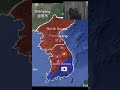 Korean war #edit #history #map #geography