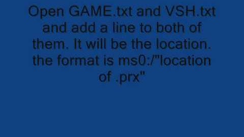 how to install plugins (like cxmb) on a hacked PSP