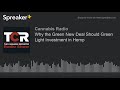 Why the Green New Deal Should Green Light Investment in Hemp (part 2 of 4)