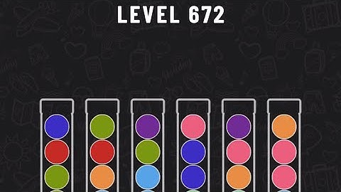 Ball Sort Puzzle Level 672 #ballsortpuzzle #ballsortpuzzlegameplay #puzzlegame #mobilegames
