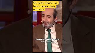 Sen Yeter Diyince Ye Kadar Rabbin Sana Verecektir. Resimi