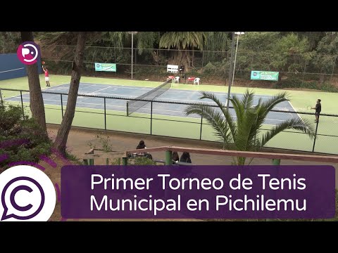 Primer Torneo de Tenis se realizó en Bosque Municipal de Pichilemu