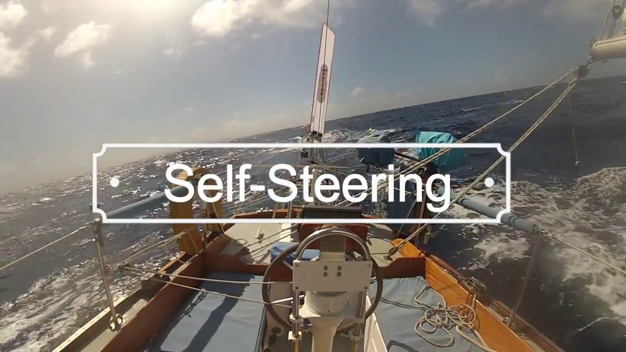 sailing baby blue: monitor self-steering - youtube