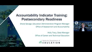 Accountability Indicator Training (2023-2024) - Postsecondary Readiness