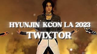 Hyunjin Kcon La 2023 Twixtor/ Editing Clips #hyunjin #straykids #kpop