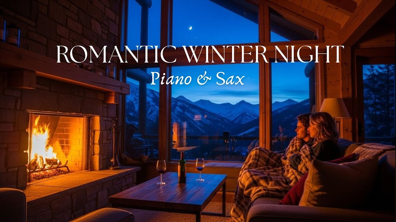 Autumn Porch Rain & Fireplace Jazz 🍂 Cozy Night Ambience for Sleep & Study