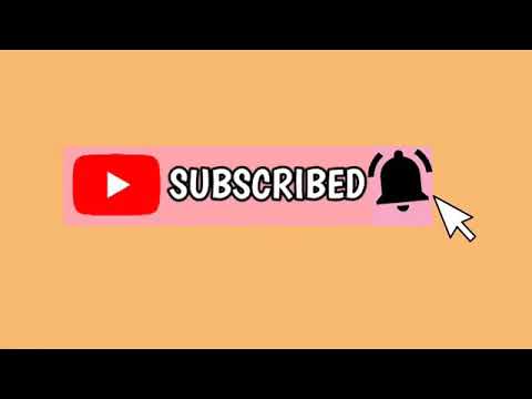  Animasi  subscribe  YouTube 