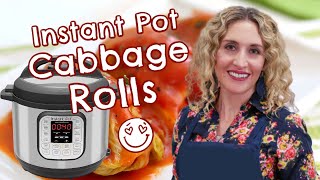 Instant Pot Cabbage Rolls  Step by Step Instant Pot Recipe