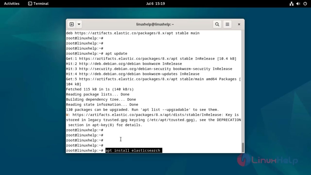 How to install Elasticsearch on Debian 12