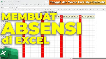 Absensi Kehadiran Otomatis di Excel