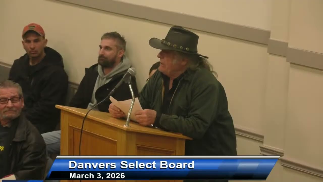 Danvers Select Board Meeting - 3/3/26