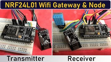 ESP8266 NRF24L01 Wifi Gateway + Arduino/ESP8266 NRF24L01 Sensor Node