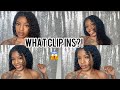 Curly clip ins install Ft. Better Length Hair 3a/3b