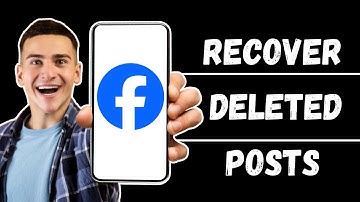 How To Recover Deleted Posts/Photos/Videos on Facebook - 2024