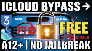 A12+ iCloud Bypass FREE 🔓  Remove iPhone Activation Lock (No Jailbreak)
