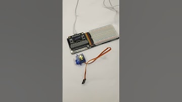 Servo Motor With Python | BrainTronics Kit #shorts  #robot #gaming #technology #engineering