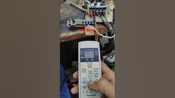 Panasonic H11 error | apple Aircon #panasonic #h11 #error #tech
