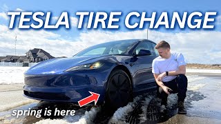 How to Change the Wheels on a Tesla Model 3/Y