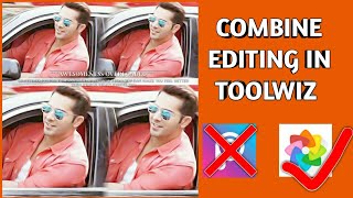 How to combine pics in toolwiz (With Effect) || Android || Rahul Creations screenshot 3