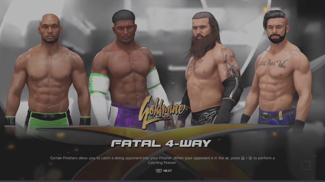 Daquan Jackson Vs Owen Banks Vs Laurence Holland Vs Kamron Boyd(Goldmine)