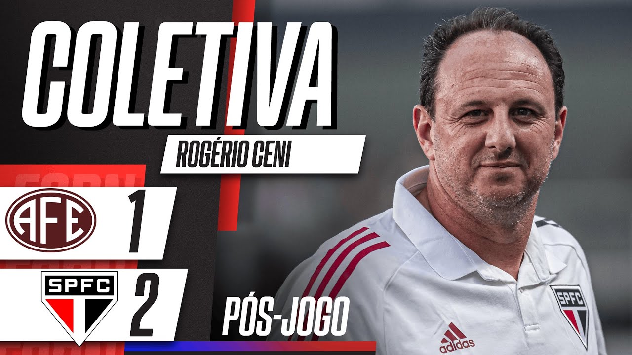 Rogério Ceni fala AO VIVO após a vitória do São Paulo