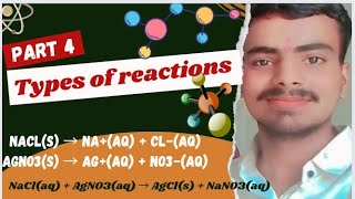 Types of chemical reactions || रासायनिक अभिक्रिया के प्रकार #study #viral #chemistrybyhimanshu