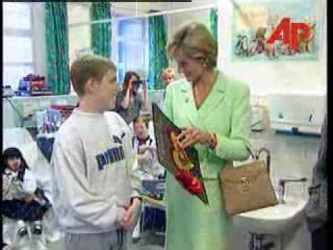 Princess Diana at Great Ormond Street Hospital