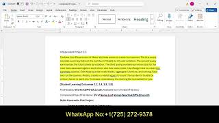 Independent Project 3-5 Microsoft Access - SimNet Project: The New York Department of Motor Vehicles