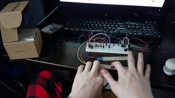 Oscillator with Softpot Ribbon Potentiometer