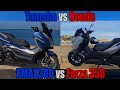 Yamaha Xmax 300 vs Honda Forza 350