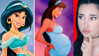 PRINCESAS DISNEY EMBARAZADAS | Mariale