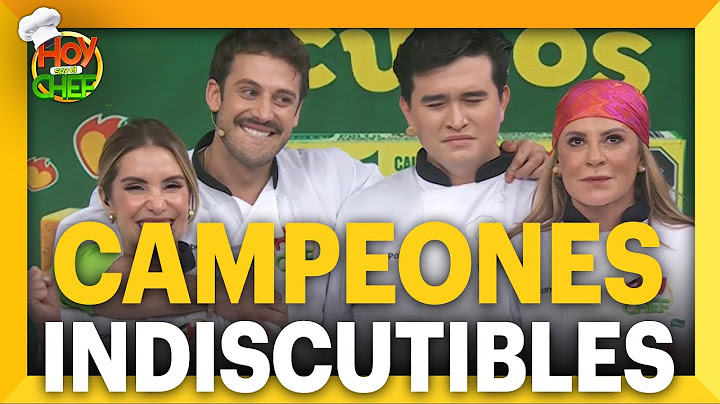 ¡Y el ganador es…! Así se vivió el impactante anuncio de los ganadores de Hoy soy el Chef | Hoy