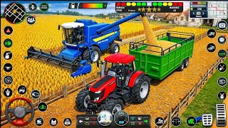 Real Farming Tractor Simulator 3D – Ultimate Village Farming & Tractor Driving Game 2026 game play.. screenshot 1