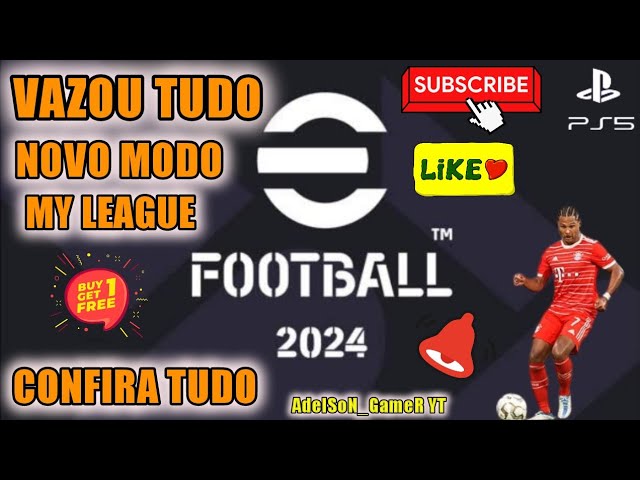 🚨🔥 Á PARTIR DE QUE HORÁRIO VAI ESTAR DISPONIVEL O DONWLOAD DO EFOOTBALL  2024? 