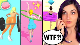 I Tried App Games That Remind Me... BEING A GIRL IS WEIRD 4