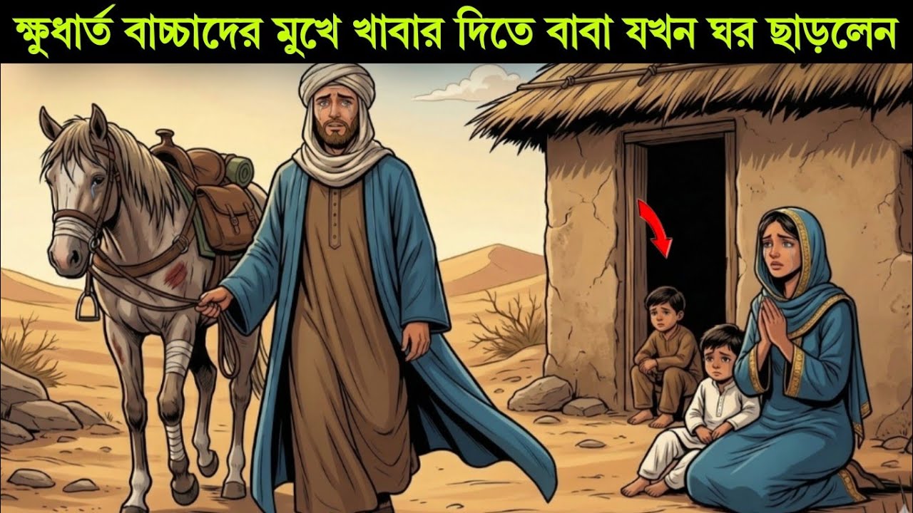 বাবার চোখের জল আর সন্তানদের ক্ষুধার আর্তনাদ—এক হৃদয়স্পর্শী সত্য ঘটনা।। Rakibul Voice