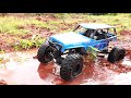 Mud Racing Rc Car Jeep - Axial Wraith