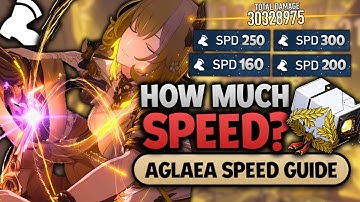 The Only Aglaea Speed Guide You Need | Honkai: Star Rail