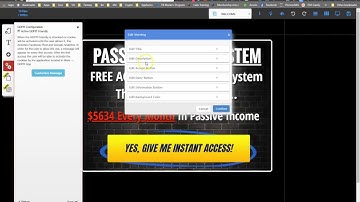 Builderall GDPR Cookies Acceptance Bar