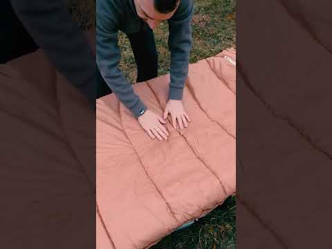 Спальный мешок Ranger 4 Season RA 5515B для карповой раскладушки туристический зимний, видео 1