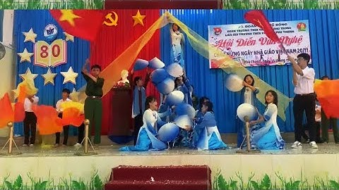 TIẾT MỤC MÚA MẸ YÊU CON MASHUP VIẾT TIẾP CÂU CHUYỆN HÒA BÌNH - CỦA LỚP 9A2