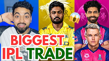 🔴BIGGEST IPL TRADE: JADEJA & SAM CURRAN TO RR, SANJU TO CSK. | pathirana