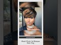 Short Pixie Cut Human Hair Wig