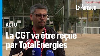 TotalEnergies va recevoir la CGT  pour la première fois depuis le début de la grève