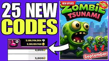 🌟SEPTEMBER 2025 CODES🌟ZOMBIE TSUNAMI CODES 2025 -ZOMBIE TSUNAMI CODES -ZOMBIE TSUNAMI PROMO CODES