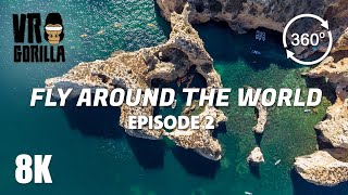 Fly Around the World in 360 - Episode 2 - 8K 360 Aerial VR Video screenshot 4
